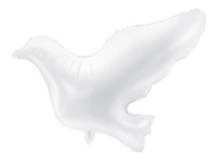 Balon foliowy Biały Gołąb, 77x66cm