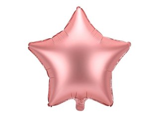 Balon foliowy Gwiazda, rose gold 48cm