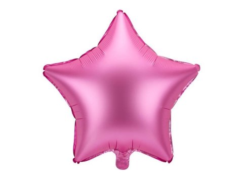 Balon foliowy Gwiazda, różowa 48cm Balon foliowy Gwiazda, różowa 48cm