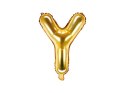 Balon foliowy Litera Y 35cm, Złota