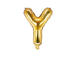 Balon foliowy Litera Y 35cm, Złota