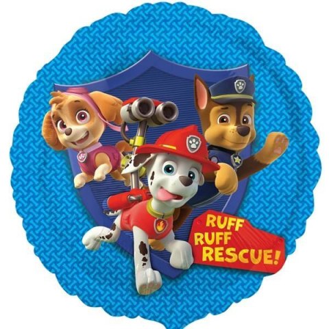 Balon foliowy Psi Patrol Marshall, Skye, Chase, 46 cm Balon foliowy Psi Patrol Marshall, Skye, Chase, 46 cm