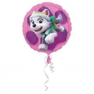 Balon foliowy Psi Patrol, Niebo & Everest, 43 cm