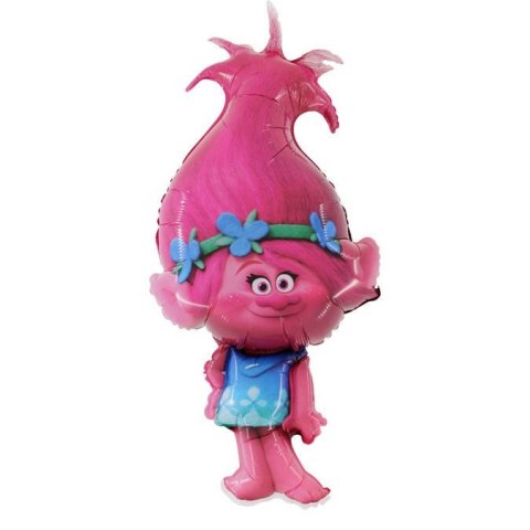 Balon foliowy Tolle Trol Poppy 92 cm Grabo Balon foliowy Tolle Trol Poppy 92 cm Grabo