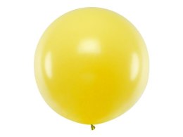 Balon lateksowy Gigant, Żółty, Pastel Yellow, 1m, 1 szt.