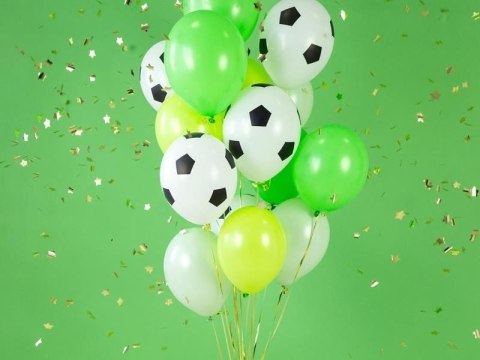 Balony Lateksowe, Piłka nożna, 30 cm, (1 op. / 6 szt.) Balony Lateksowe, Piłka nożna, 30 cm, (1 op. / 6 szt.)