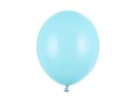 Balony lateksowe Strong, Błękitne, Pastel Light Blue 12cm, 100 szt.