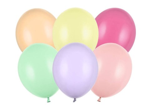 Balony lateksowe Strong, Kolorowe, Pastel Mix, 30 cm, 100 szt. Balony lateksowe Strong, Kolorowe, Pastel Mix, 30 cm, 100 szt.
