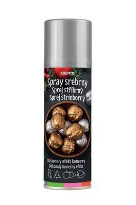 Spray dekoracyjny, srebrny 125 ml Spray dekoracyjny, srebrny 125 ml