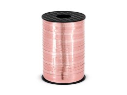 Wstążka plastikowa, Różowe złoto 5mm/225m
