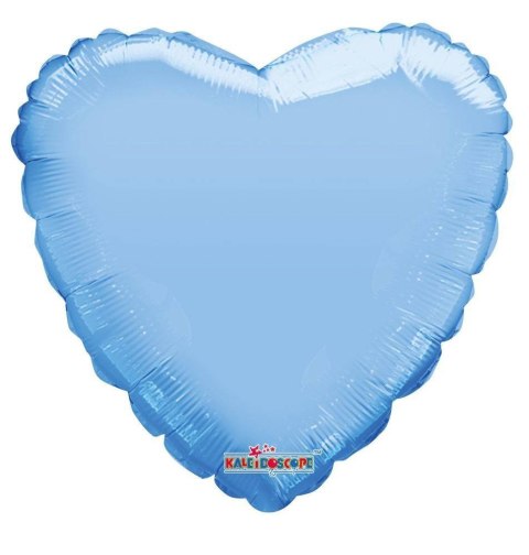 Balon Foliowy Serce, Pastelowy Niebieski, 46 cm Balon Foliowy Serce, Pastelowy Niebieski, 46 cm