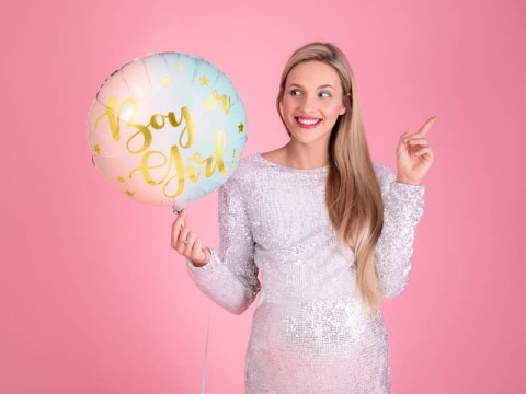 Balon foliowy Boy or Girl, 35cm Balon foliowy Boy or Girl, 35cm