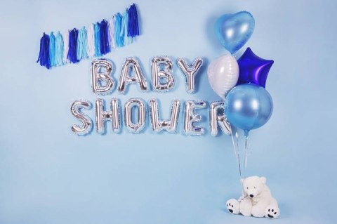 Balon foliowy Litera L, 35cm, Srebrna Balon foliowy Litera L, 35cm, Srebrna