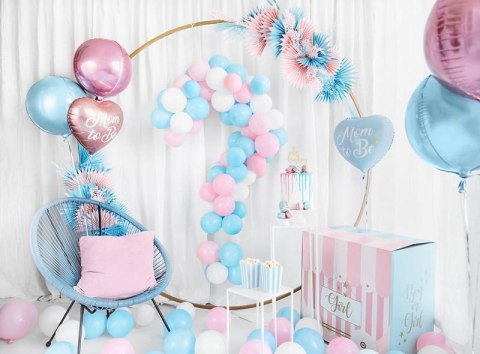 Balon foliowy Mom to Be, 35cm, różowy Balon foliowy Mom to Be, 35cm, różowy