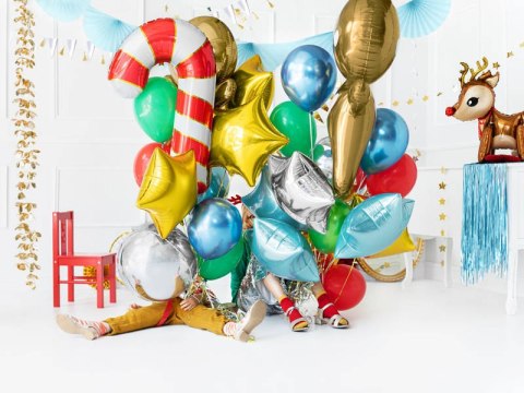 Balon foliowy Renifer, Święta 50x62 cm Balon foliowy Renifer, Święta 50x62 cm