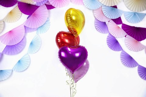 Balon foliowy Serce, 45cm, Ciemny Róż Balon foliowy Serce, 45cm, Ciemny Róż