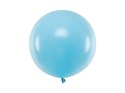 Balon lateksowy Gigant, Błękitny, Pastel Light Blue, 60cm, 1szt.