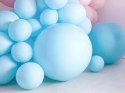 Balon lateksowy Gigant, Błękitny, Pastel Light Blue, 60cm, 1szt.