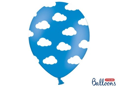 Balony Lateksowe, Chmurki Pastelowe Chabrowe, 30cm (1 op. / 50 szt.) Balony Lateksowe, Chmurki Pastelowe Chabrowe, 30cm (1 op. / 50 szt.)