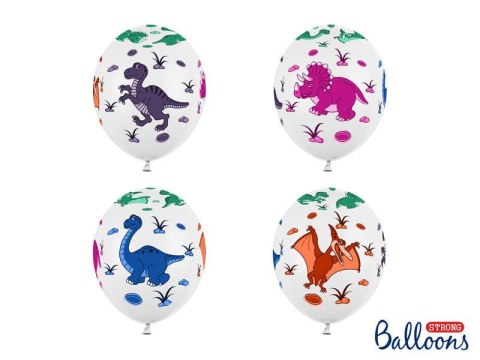 Balony Lateksowe, Dinozaury, 30 cm, (1 op. / 6 szt.) Balony Lateksowe, Dinozaury, 30 cm, (1 op. / 6 szt.)