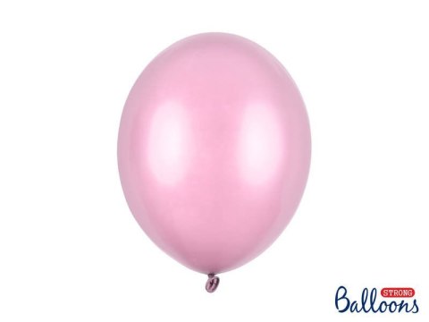 Balony Strong, Metaliczne Różowe 30cm, 100 szt. Balony Strong, Metaliczne Różowe 30cm, 100 szt.