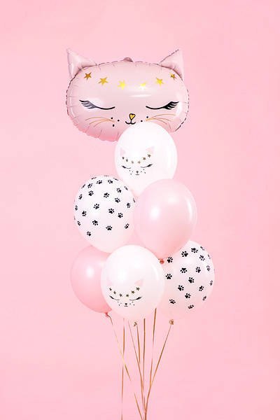 Balony lateksowe Kotek, mix, 30cm, 6 szt. Balony lateksowe Kotek, mix, 30cm, 6 szt.