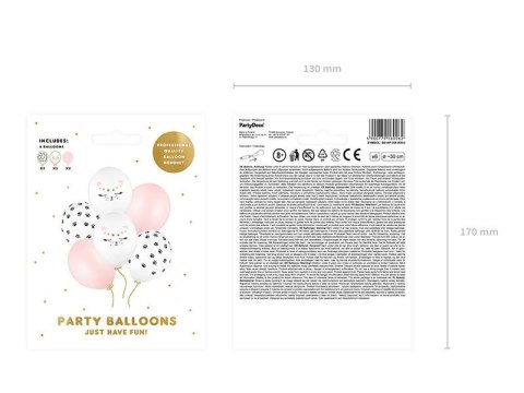 Balony lateksowe Kotek, mix, 30cm, 6 szt. Balony lateksowe Kotek, mix, 30cm, 6 szt.