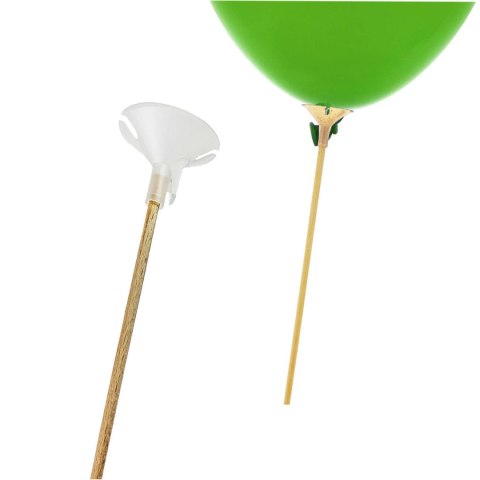 EKO patyczki do balonów, drewniane, 30cm, 10 szt. EKO patyczki do balonów, drewniane, 30cm, 10 szt.