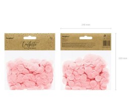 Konfetti Kółka, jasny różowy, 15g