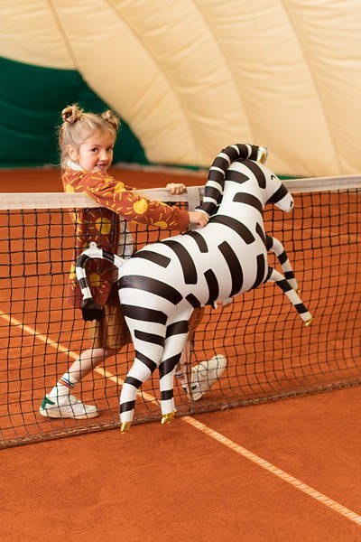 Balon foliowy Zebra, 115x85 cm, mix Balon foliowy Zebra, 115x85 cm, mix
