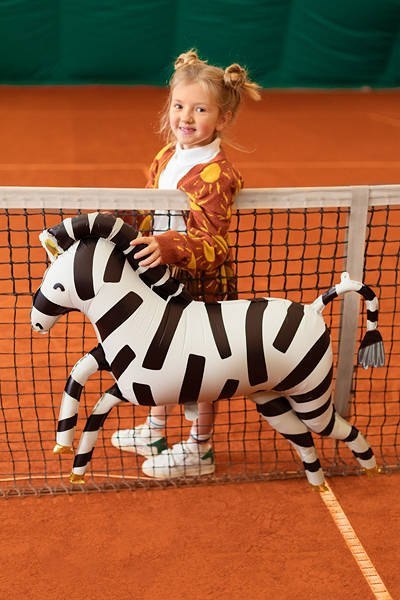 Balon foliowy Zebra, 115x85 cm, mix Balon foliowy Zebra, 115x85 cm, mix