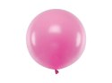 Balon lateksowy Gigant, Fuksja, Pastel Fuchsia, 60 cm, 1szt.