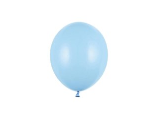 Balony lateksowe Strong Niebieskie, Pastel Baby Blue, 12cm, 100 szt.