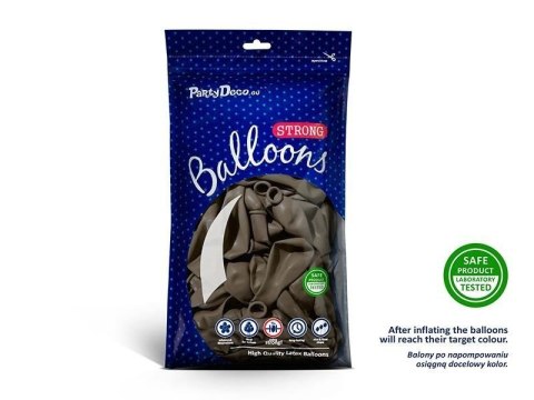 Balony lateksowe Strong, Pastel Cappuccino, 30cm, 100 szt. Balony lateksowe Strong, Pastel Cappuccino, 30cm, 100 szt.