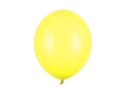 Balony lateksowe Strong, Żółte, Pastel Lemon Zest, 30cm, 100 szt Balony lateksowe Strong, Żółte, Pastel Lemon Zest, 30cm, 100 szt