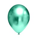 Chrome Latexballons Grün, 12,5 cm, 100 Stück
