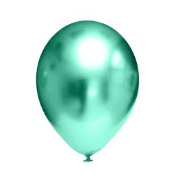 Chrome Latexballons Grün, 12,5 cm, 100 Stück