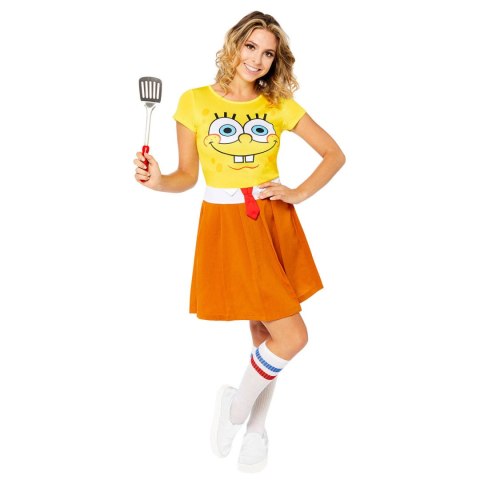 Strój, Kostium przebranie Spongebob Damski rozmiar M Strój, Kostium przebranie Spongebob Damski rozmiar M