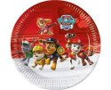 Talerzyki papierowe Psi Patrol 23cm, 8 szt.