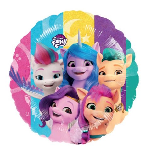 Balon Foliowy okrągły My little pony, 43cm Balon Foliowy okrągły My little pony, 43cm