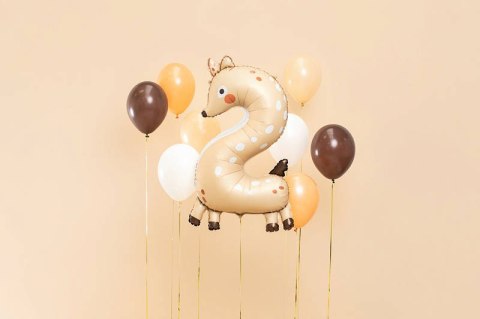 Balon foliowy Cyfra 2 - Sarenka, 102cm Balon foliowy Cyfra 2 - Sarenka, 102cm