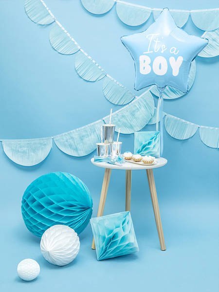 Balon foliowy Gwiazdka Niebieska - It's a boy, 48cm Balon foliowy Gwiazdka Niebieska - It's a boy, 48cm