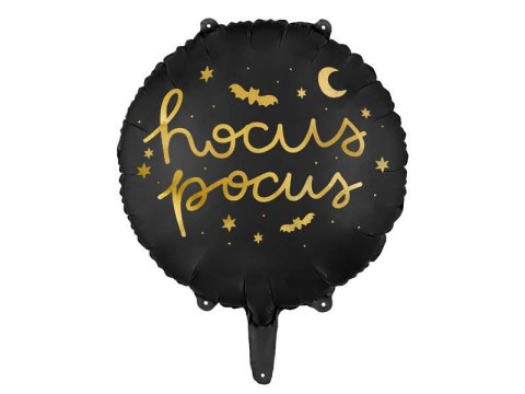Balon foliowy Hocus Pocus, halloween 45 cm, czarny Balon foliowy Hocus Pocus, halloween 45 cm, czarny
