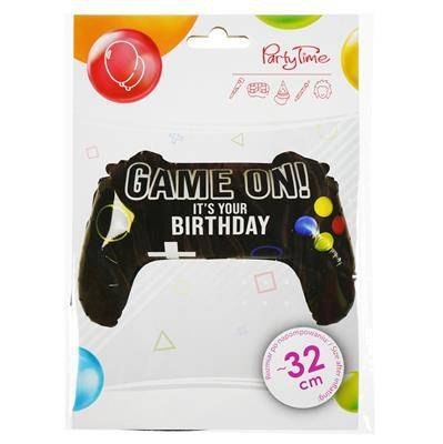Balon foliowy Kontroler Game on It's Your Birthday 32cm Balon foliowy Kontroler Game on It's Your Birthday 32cm