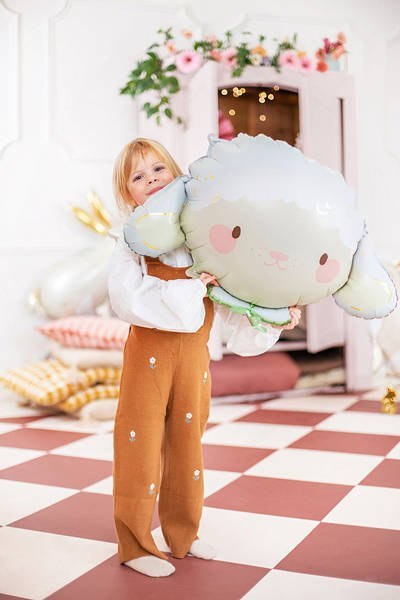 Balon foliowy Owieczka, 87x57.5 cm Balon foliowy Owieczka, 87x57.5 cm