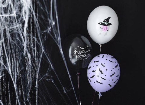 Balony 30cm, Wiedźma halloween 6 szt. Balony 30cm, Wiedźma halloween 6 szt.