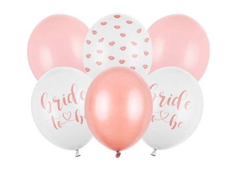Balony lateksowe Bride to be na Wieczór Panieński 30cm, 6 szt. Balony lateksowe Bride to be na Wieczór Panieński 30cm, 6 szt.