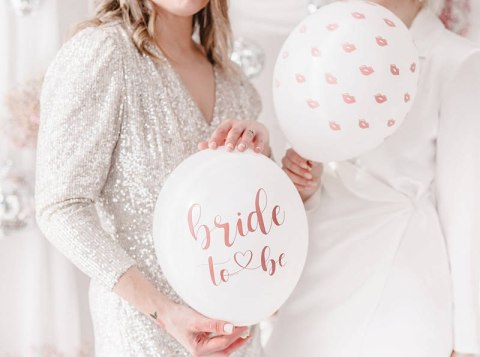 Balony lateksowe Bride to be na Wieczór Panieński 30cm, 6 szt. Balony lateksowe Bride to be na Wieczór Panieński 30cm, 6 szt.