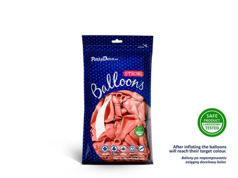 Balony lateksowe Strong, Różowe Złoto, Metaliczne Rose Gold, 12cm, 100 szt. Balony lateksowe Strong, Różowe Złoto, Metaliczne Rose Gold, 12cm, 100 szt.