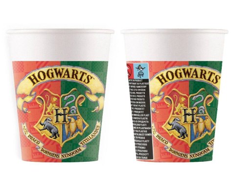 Kubeczki papierowe Harry Potter - 200ml 8 szt. Kubeczki papierowe Harry Potter - 200ml 8 szt.
